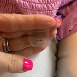 Soybu  Lavender Lace sheer swim coverup Large elastic waist nwt Photo 5