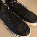 Ash women black leather platform sneaker shoes US 6.5 Euro 37 Photo 4