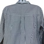 Derek Lam  10‎ Crosby button down striped side lace shirt size 8 career office Photo 9