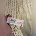 Odiva NWT Crochet Pullover Swimwear Cover Up Pants Size Large in Crème Color Photo 15