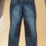Ariat Cropped Denim Riding Breeches Indigo Jeans 24R NEW Activewear Sportswear Photo 2