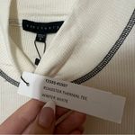 Sanctuary  white roadster thermal long sleeve mock neckline tee shirt NEW SMALL Photo 4