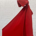 BiBi Tie Shoulder Wrap Top Red M/L Casual Chic Size L Photo 10