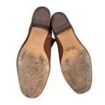 Joie  Neely Rust Burnt Orange Block Heel Knit Pull On Sock Ankle Boot Size 7.5 Photo 3