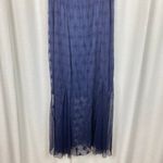 Torrid  Navy Blue Lace Mesh Tank Maxi Dress Sz.1 Photo 4