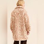 Free People + Apparis Rico Swirl Print Coat In Neutral Photo 1