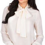 Lauren James Margo Ivory Tie Top Photo 0