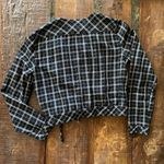 Abercrombie & Fitch Plaid Wrap Top Photo 2