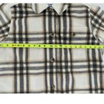Old Navy  Shacket Size Petite S Flannel Plaid Long Utility Outdoor Soft Brushed​ Photo 5