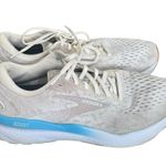 Brooks Women's GHOST 16 White and Light Blue Athletic Shoes Size 9.5 Photo 0