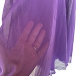 Victoria's Secret 90s Victoria’s Secret Silk Satin Sheer Babydoll Lingerie Top Purple Size Medium Photo 4