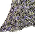 Dress Barn  Multicolored Paisley Pull On Skirt Photo 1