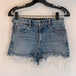 Alexander Wang Denim X  Bite Denim Cut Off Shorts Photo 2