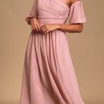 Lulus Blush Pink Midi Dress Photo 0