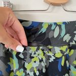 REI Northway Floral Print Circle Stretch Skirt Gray & Green Size XXS Photo 3