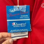 Champion Vintage champions athletic jacket snap sleeves red Xs women's track Photo 2