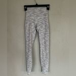 Lululemon Wunder under HR 7/8” (25”) legging size 2 in ice grey alpine white Photo 3
