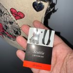 Brighton NWT Canvas Scottie Crossbody Purse 2 Sided I'd Rather Accessorize C Photo 3