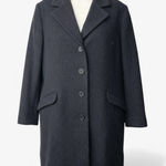 Worthington Vintage 90s  Wool Blend Charcoal Peacoat Women’s Size 16 Photo 0