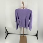 Versona Ontwelfth Lavender Sweater with Rhinestone Stars Size Large Photo 11
