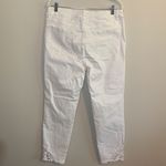 Soft Surroundings  White Crochet Hem Jeans size 12‎ Photo 1