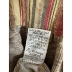 THML  mixed Media Short‎ Sleeve Top Size M Boho Casual Grey Browns Photo 7