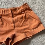 Ryegrass Burnt Orange High Waisted Shorts | Size 12 Photo 2