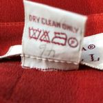 Adrianna Papell Orange Silk Skirt Suit NWT 16 Photo 12