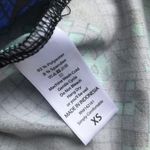 LuLaRoe Womens Dress Size XS Disco Ball Carly Hi Low Blue Aqua Black Knit NEW Photo 4