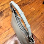 Gucci Vintage Bamboo Shoulder Bag in Grey Patent Leather Photo 8