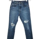 Levi's Levi’s 501 High Rise Skinny Jeans Distressed Size 26 Photo 0