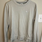 Nike Unisex White Crewneck Sweater Photo 0