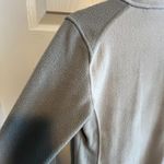 The North Face Women Colorblock Fleece Jacket Gray Light Blue Size Medium Photo 10