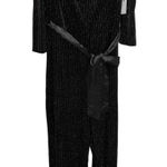 Premier‎ Amour Womens Plus size Sparkle Velvet Romper size 16 Black Photo 0