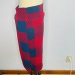 LuLaRoe Navy and Red Cassie Skirt- 2XL- NWT Photo 2