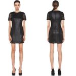 Diane Von Furstenberg  Black Lace Shimmer Cindy Cocktail Dress Evening Mini 6 Photo 7