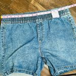 Terra & Sky  Ahead Denim Shorts Elastic Waist High Rise Pull On Photo 5