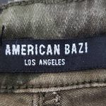 American Bazi Green Camo Denim Joggers Size Medium Camouflage Joggers Photo 5