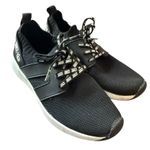 Juicy Couture Black Knit Logo Sneakers Size 6.5 Photo 0