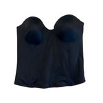 Dominique Black 8541 Ariel Hidden Underwire Longline Bra Size 34C Bridal $88 Photo 2