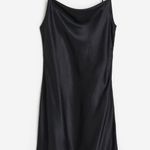 H & M Tie-detail satin dress Photo 0