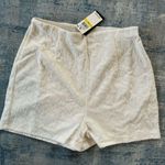 Royalty By Maluma Ivory Crown Embossed French Terry Shorts Medium Photo 1