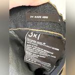 3x1 Made Here Anthropologie Joni Dark Wash High Rise Wide Leg Ankle Jean Size 25 Photo 4