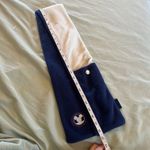 Disney TOKYO SEA PARKS FLEECE SCARF EUC RARE VINTAGE 45 Inches X 4.5 Inches Photo 4