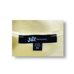 Jump  Apparel M Yellow Satin Bodycon Mini Dress Cowl Neck Party Cocktail Sexy Photo 8