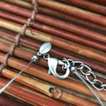 Chico's Chico’s Five Strand Wire Silver Tone Necklace Photo 4