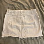Amazon White Denim Skirt Photo 2