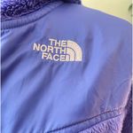 The North Face bluish purple zip up Hoodie Photo 7