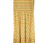 Bailey blue  Women's Maxi Tiered Dress‎ Size Large Spring Summer Vacation Tie Photo 0