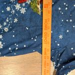 Collections Etc Blue Cardinal Snowflake Long Sleeve Top Women's Size Medium Photo 4